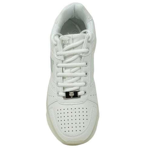 Philipp Plein Sport Low Cut Logo White Sneakers